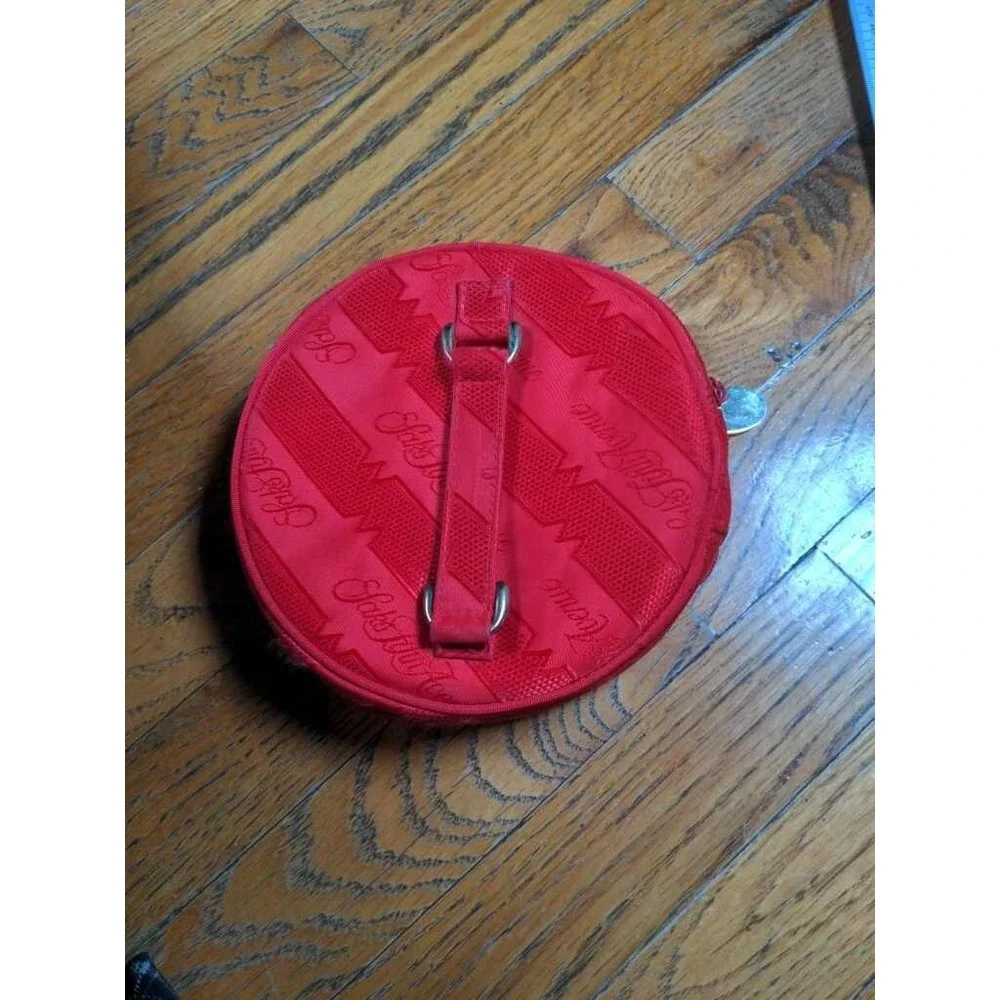SAKS FIFTH AVENUE Cosmetics Bag‎ Makeup Travel Pouch Red Multi Pocket